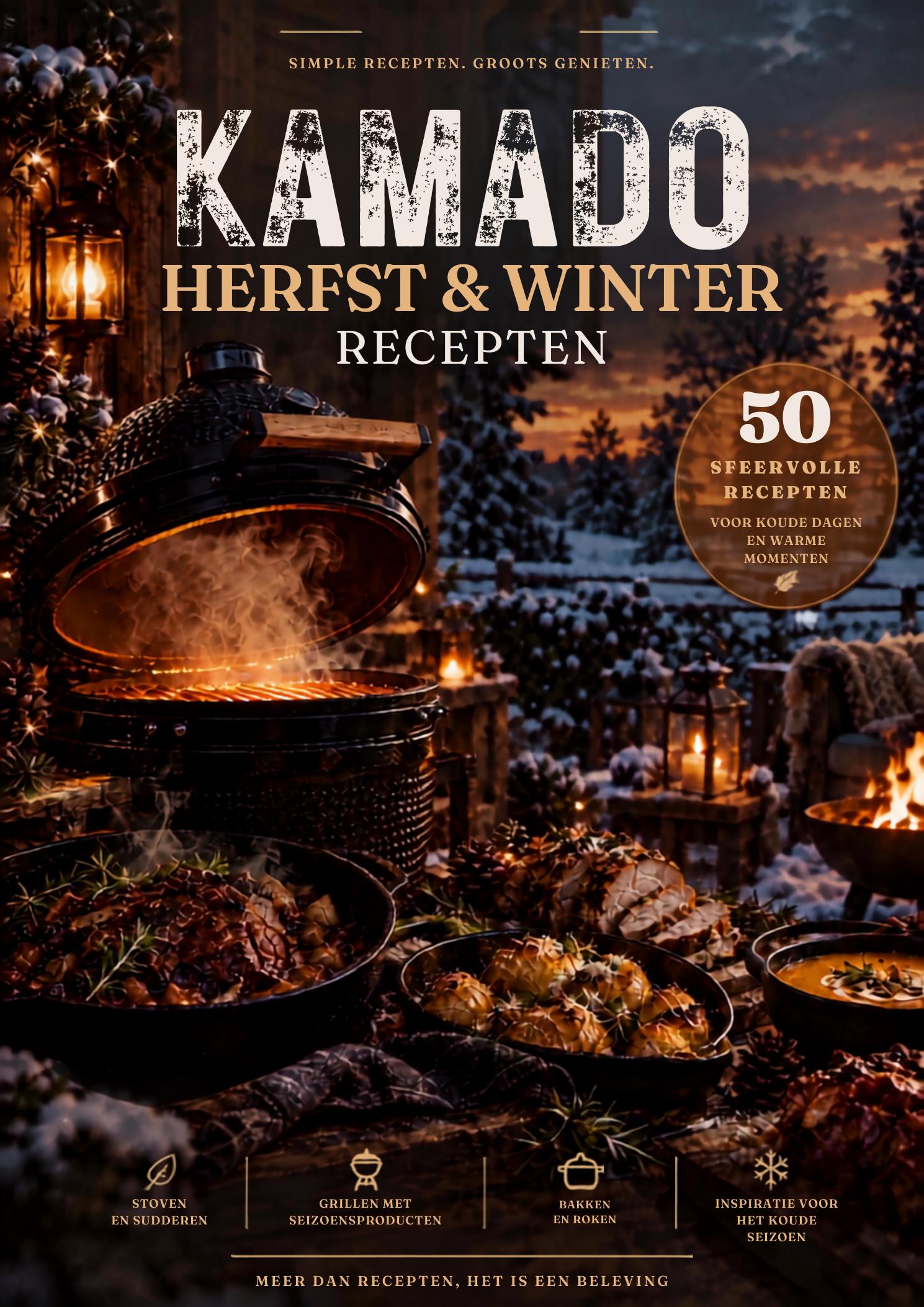 Voorkant van het e-book Kamado Herfst & Winter Recepten