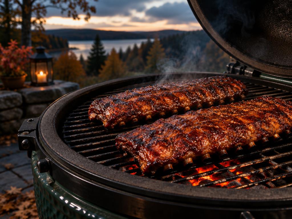 Spareribs met appel-maple glaze